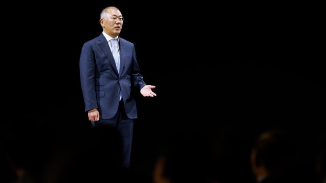 Председателят на Hyundai Motor Чонг Ей-сун. Снимка: Bloomberg