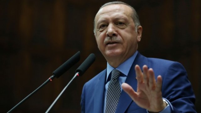 <p>
	Турският президент Реджеп Тайип Ердоган. <em>Снимка: Ройтерс</em></p>
