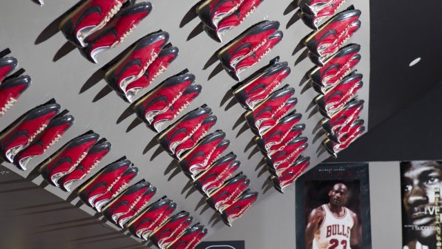 <p>
	Магазин на Nike в Лас Вегас. <em>Снимка: Ройтерс</em></p>
