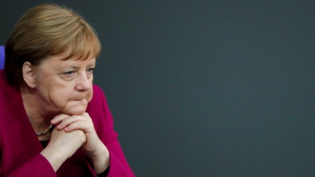 <p>
	Германският канцлер Ангела Меркел. <em>Снимка: Ройтерс</em></p>
