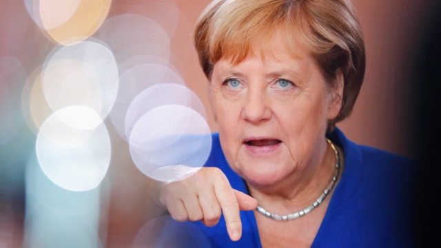 <p>
	Ангела Меркел. <em>Снимка: Ройтерс</em></p>
