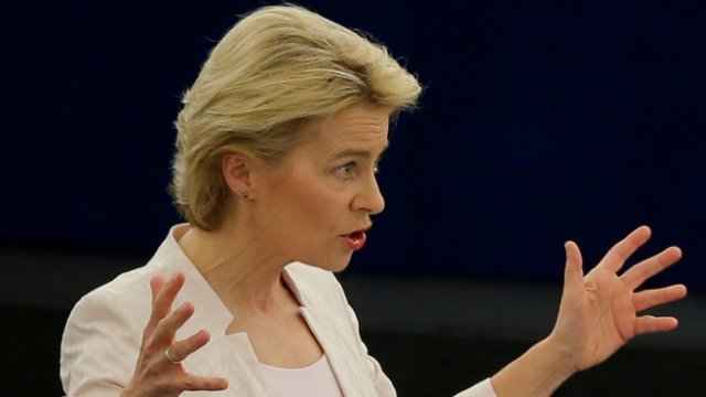 <p>
	Урсула фон дер Лайен. <em>Снимка: Ройтерс</em></p>
