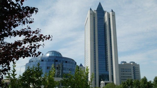 <p>
	Сградата на &quot;Газпром&quot; в Москва. Снимка: <em>Газпром</em></p>
