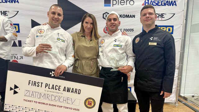 Суши майсторите на Hарру са шампионите в Sushi Cup 2025, част от квалификациите за световната суши купа в Токио
