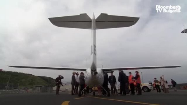 Първият полет с електрически самолет в Нова Зеландия