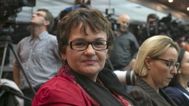 <p style="text-align: justify;">
	Забине Лаутеншлегер&nbsp;<em>Снимка: Архив Ройтерс</em></p>
