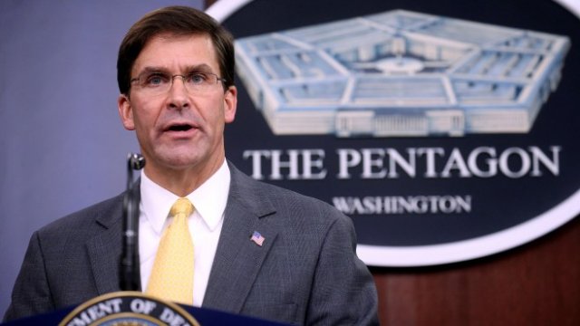 <p>
	Марк Еспър.&nbsp;<em>Снимка: Ройтерс</em></p>
