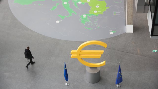 Икономическият двигател на еврозоната буксува. Снимка: Alex Kraus/Bloomberg