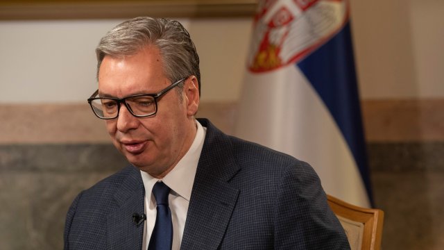 Сръбският президент Александър Вучич. Снимка: Bloomberg LP