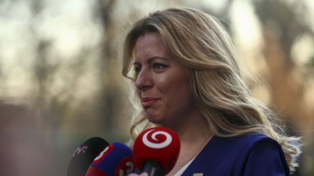 <p>
	Президентът на Словакия Зузана Чапутова. <em>Снимка: Simon Dawson/Bloomberg</em></p>
