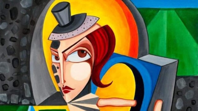 <p>
	Картина на Kaтерина Kреовска &bdquo;Червенокосата Беатриикс&ldquo;. <em>Снимка: Facebook</em></p>
<p>
	&nbsp;</p>
