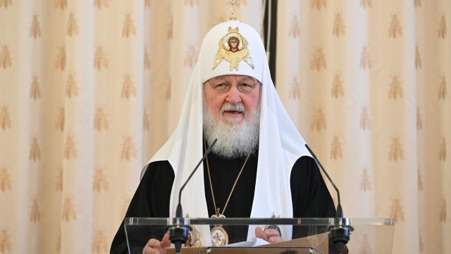 Патриарх Кирил. Снимка: EPA/IGOR IVANKO
