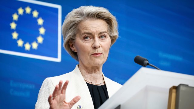 Председателят на ЕК Урсула фон дер Лайен. Снимка: Bloomberg LP