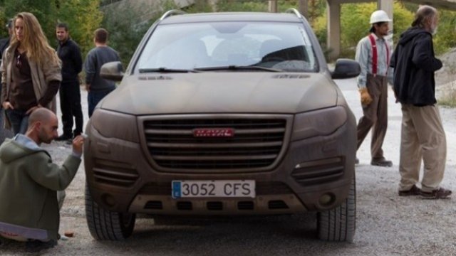 <p>
	Haval H8 по време на снимките на филма The Expendables в България. <em>Снимка: Great Wall</em></p>
