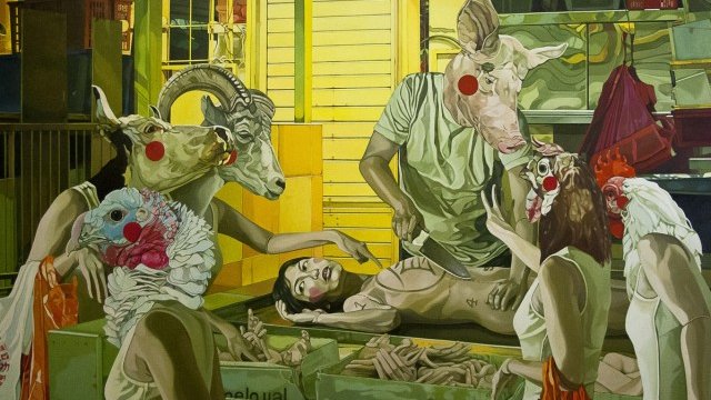 <p>
	Една от творбите на сингапурския художник Джолен Лай.&nbsp;<em><span style="font-size: 12px;">Илюстрация: Galerie Sogan &amp; Art&nbsp;</span></em></p>
