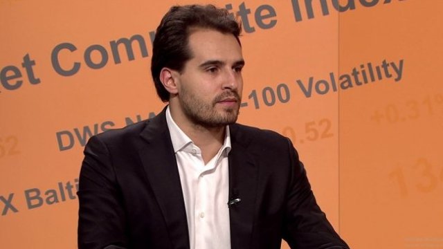 <p>
	Основателят на NexoBank Антони Тренчев. <em>Снимка: Bloomberg TV Bulgaria</em></p>
