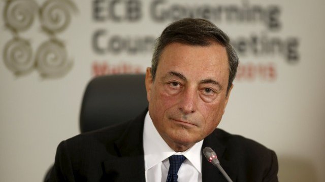 <p>
	Марио Драги. <em>Снимка: Ройтерс</em></p>
