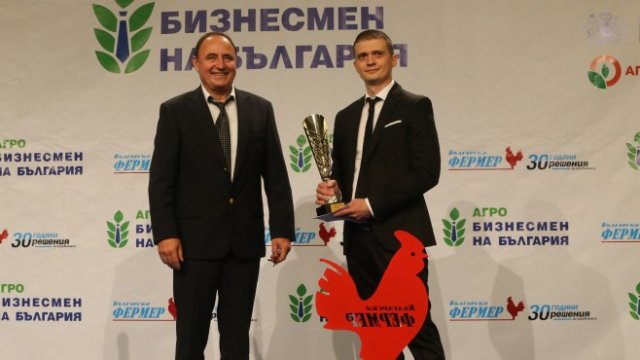 Оперативният директор на "Агрион" Николай Минев е "Агробизнесмен на годината"