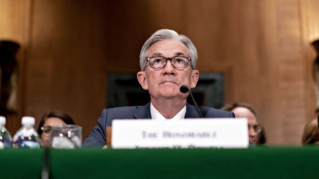 <p>
	Управителят на Фед Джером Пауъл. <em>Снимка: Andrew Harrer/Bloomberg</em></p>
