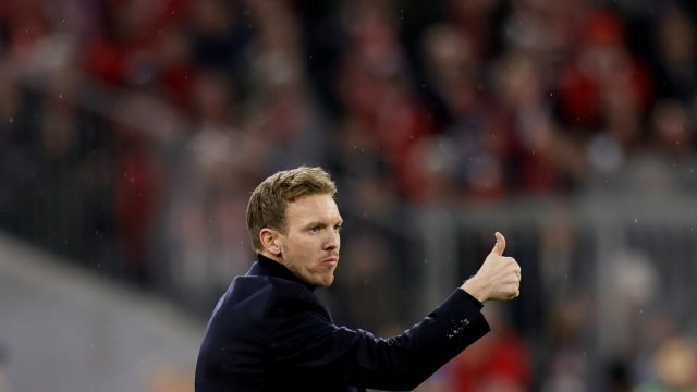 Баварците ще продължат да харчат за Нагелсман дори след като той няма да е вече в клуба. Снимка:  EPA/RONALD WITTEK