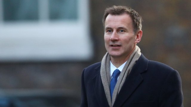 <p>
	Министър Джеръми Хънт. <em>Снимка: Ройтерс</em></p>
