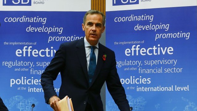 <p style="text-align: justify;">
	Председателят на FSB и гуверньор на Английската централна банка Марк Карни. <em>Снимка: архив, Ройтерс</em></p>
