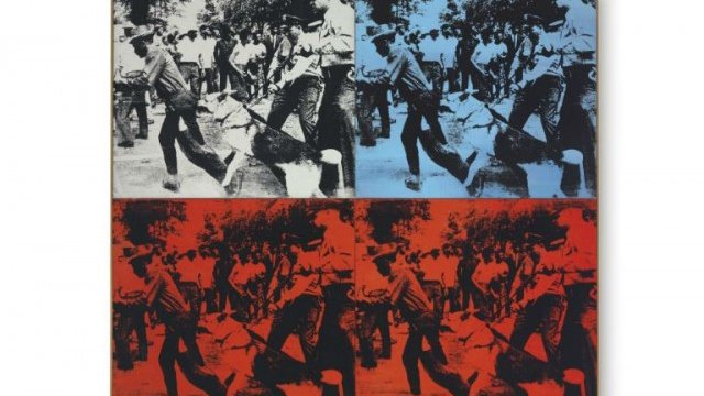 <p>
	<em>Предложената на търга картина на Анди Уорхол. Снимка: www.christies.com</em></p>
