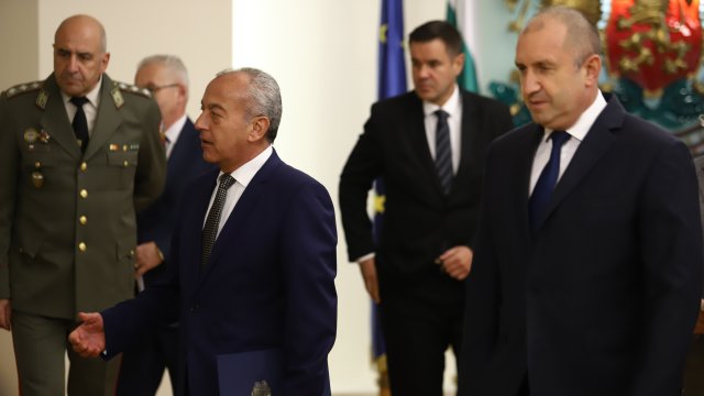 Президентът Румен Радев свика днес консултативна среща. СНимка: БГНЕС/БЛАГОЙ КИРИЛОВ