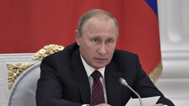 <p>
	Руският президент Владимир Путин. <u>Снимка: Ройтерс</u></p>

