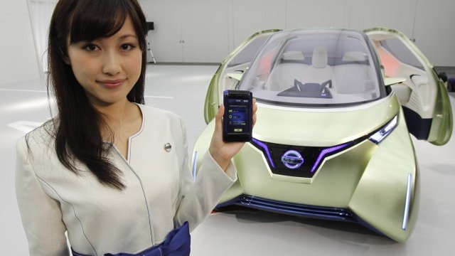 <p>
	Японският концерн Nissan вече представи своя концепция за интегриране на &quot;умните&quot; телефони в някои свои модели. <em>Снимка: Ройтерс</em></p>
