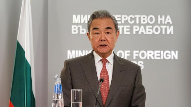 Китайският външен министър Ван И. Снимка: Стефан Василев, БГНЕС