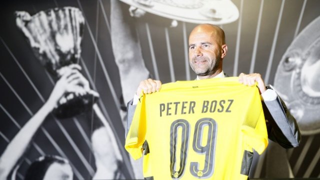 <p>
	Представянето на новия треньор на жълто-черните. <em>Снимка: Ройтерс</em></p>
