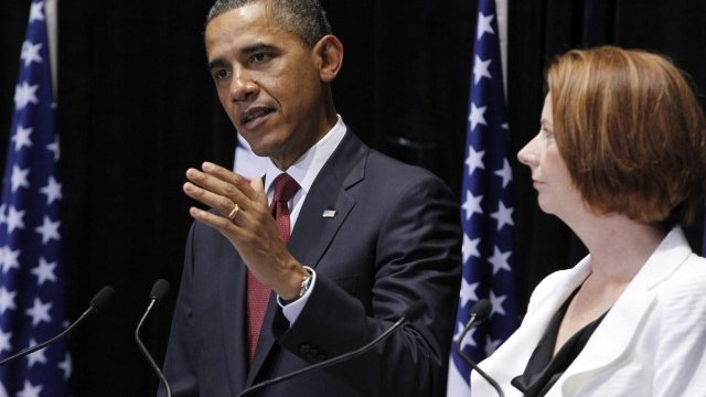 <p>
	Президентът на САЩ е водач на свободния свят. Снимка: Ройтерс</p>
