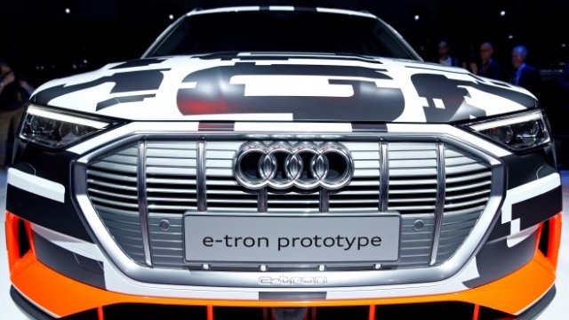 <p>
	Така изглежда e-tron. <em>Снимка: Ройтерс</em></p>
