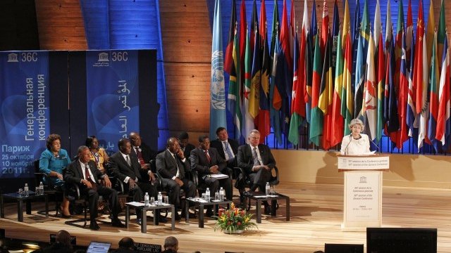 <p>
	Генералният директор на ЮНЕСКО Ирина Бокова. Снимка: Ройтерс</p>

