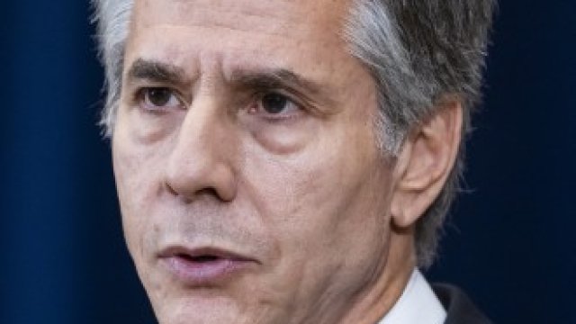 <p>
	Американският държавен секретар Антъни Блинкен.&nbsp;<em>Снимка: EPA/БГНЕС</em></p>
