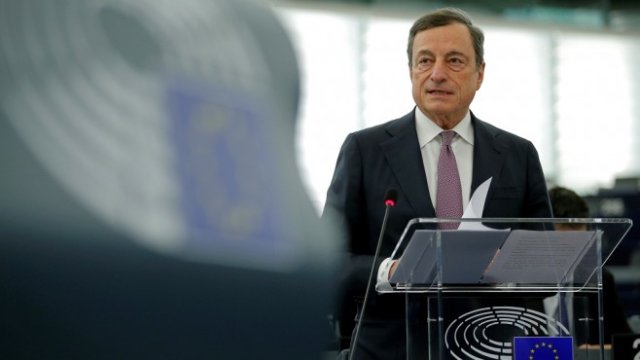 <p>
	Марио Драги. <em>Снимка: Архив Ройтерс</em></p>
