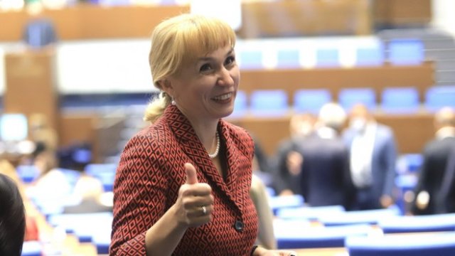 <p>
	Омбудсманът Диана Ковачева представи годишния доклад за дейността на институцията. <em>Снимка: БГНЕС</em></p>
