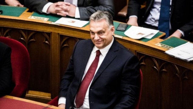 <p>
	Премиерът на Унгария Виктор Орбан. <em>Снимка: Akos Stiller/Bloomberg</em></p>
