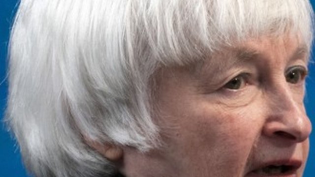 <p>
	Американският финансов министър Джанет Йелън.&nbsp;<em>Снимка: Bloomberg LP</em></p>
