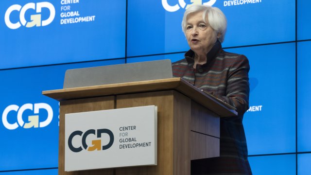 Американският финансов министър Джанет Йелън. Снимка: EPA/БГНЕС