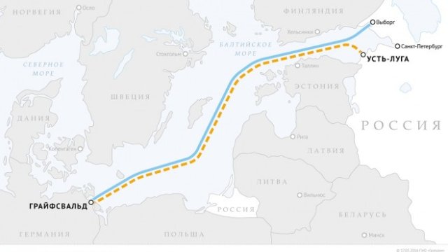 <p>
	<em>Проектът &quot;Северен поток&quot;. Илюстрация &quot;Газпром&quot;</em></p>
