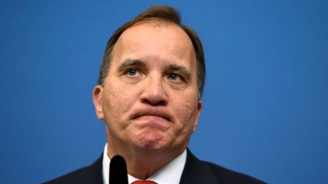 <p>
	Премиерът на Швеция Стефан Льовен. <em>Снимка: архив Ройтерс</em></p>
