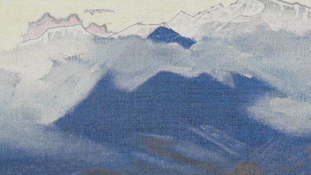 <p>
	Картина на Рьорих. <em>Снимка: www.bonhams.com</em></p>
