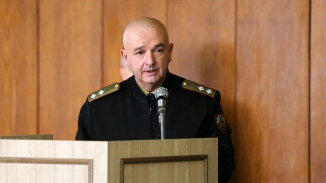 <p>
	Ген.-майор проф. Венцислав Мутафчийски. <em>Снимка: БГНЕС/Боби Тошев</em></p>
