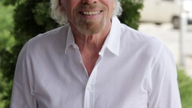 <p>
	Ричард Брансън в София. <em>Снимка: БТА</em></p>
