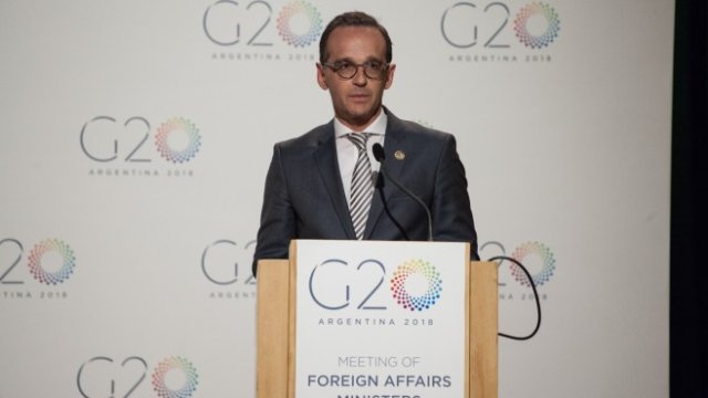 <p>
	Германският външен министър Хайко Маас. <em>Снимка:&nbsp;Erica Canepa/Bloomberg</em></p>
