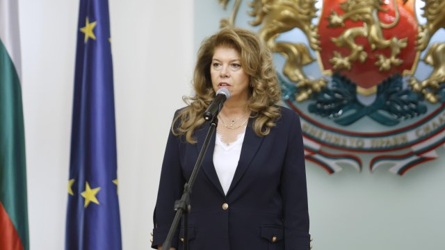 Президентът Илияна Йотова. Снимка: Боян Топчийски, БГНЕС