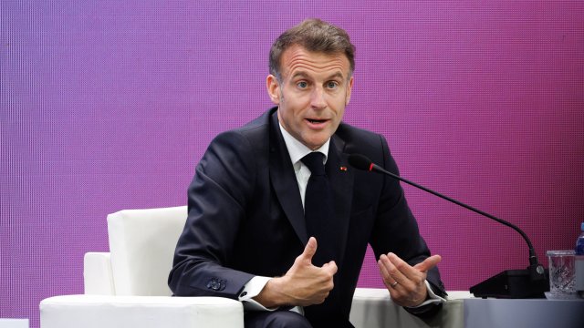 Френският президент Еманюел Макрон. Снимка: Bloomberg LP