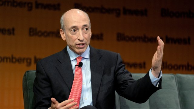 Гари Генслър, председател на SEC. Снимка: Bloomberg LP
